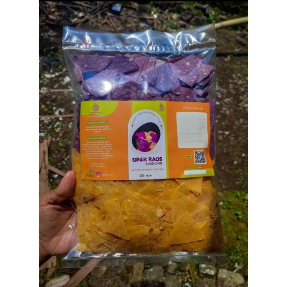 

500 grm Opak Mix Rasa Ubi dan Cabe ketumbar Mentah)