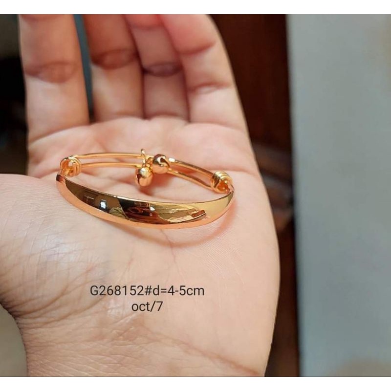 Gelang kolong bayi/anak polos flexibel