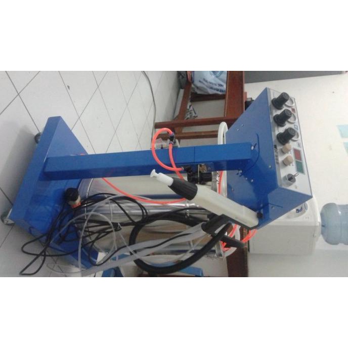 Jual Mesin Coating Serbuk Electrostatic / Powder Coating Machine