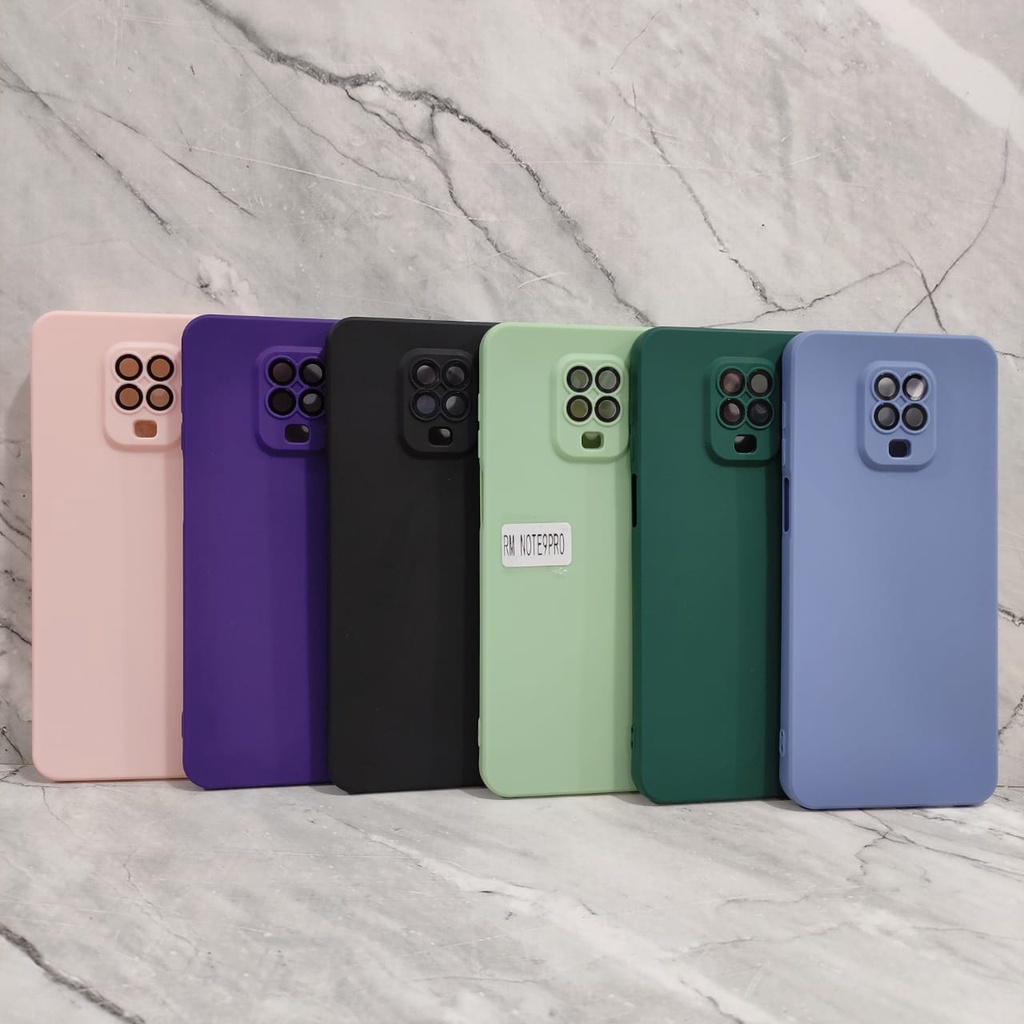 SOFTCASE MACAROON LENSPRO CANDY REDMI NOTE 8 REDMI NOTE 8 PRO REDMI NOTE 9 REDMI NOTE 9 PRO WHITE_CELL