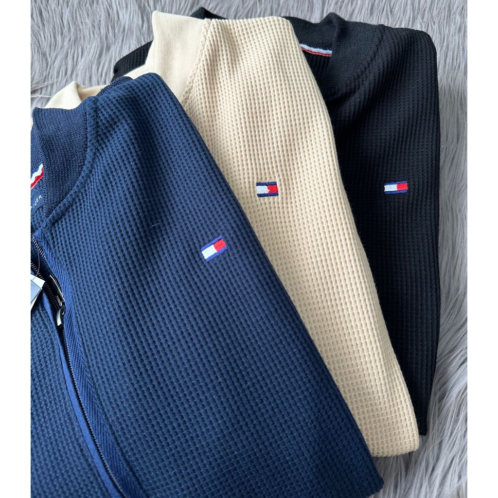 Tmh big logo zip bomber jacket