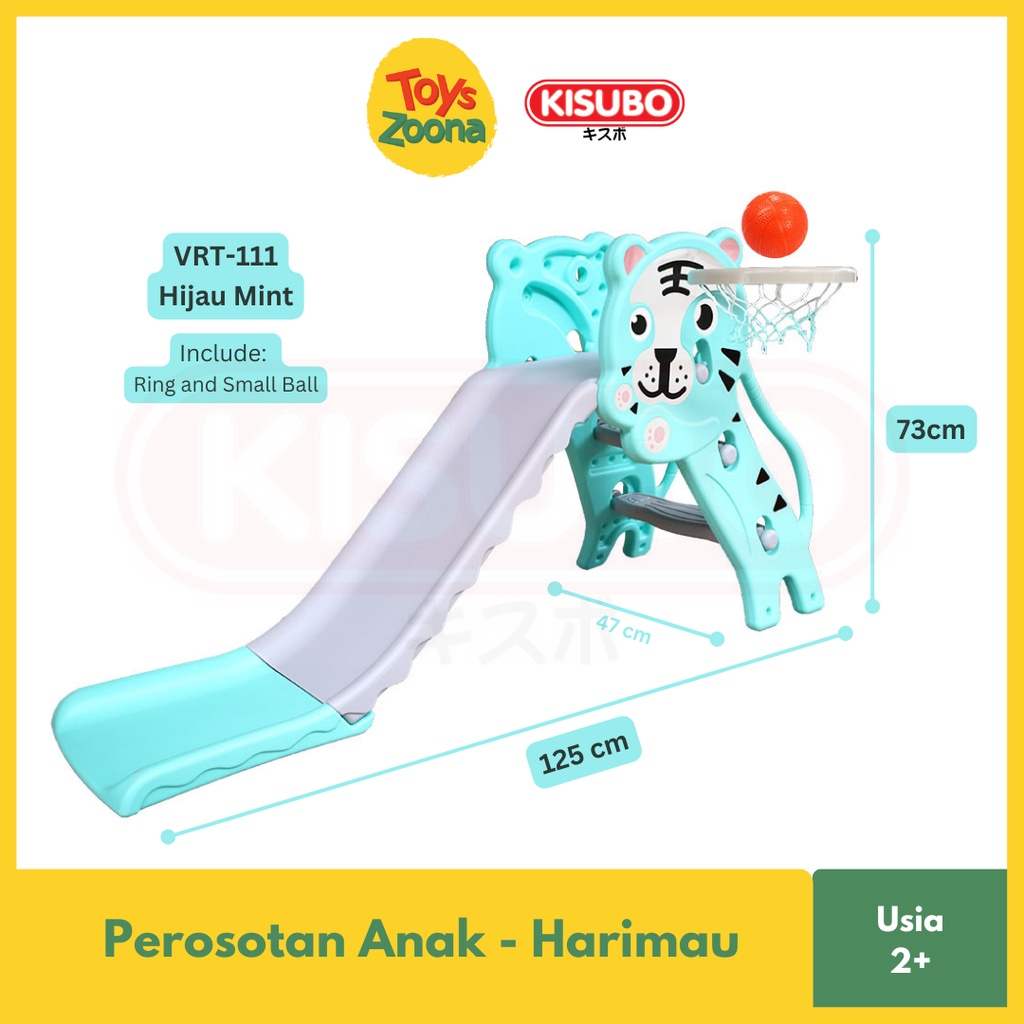 ToysZoona Perosotan Anak Harimau Perosotan Anak Murah Perosotan Kisubo Mainan Perosotan