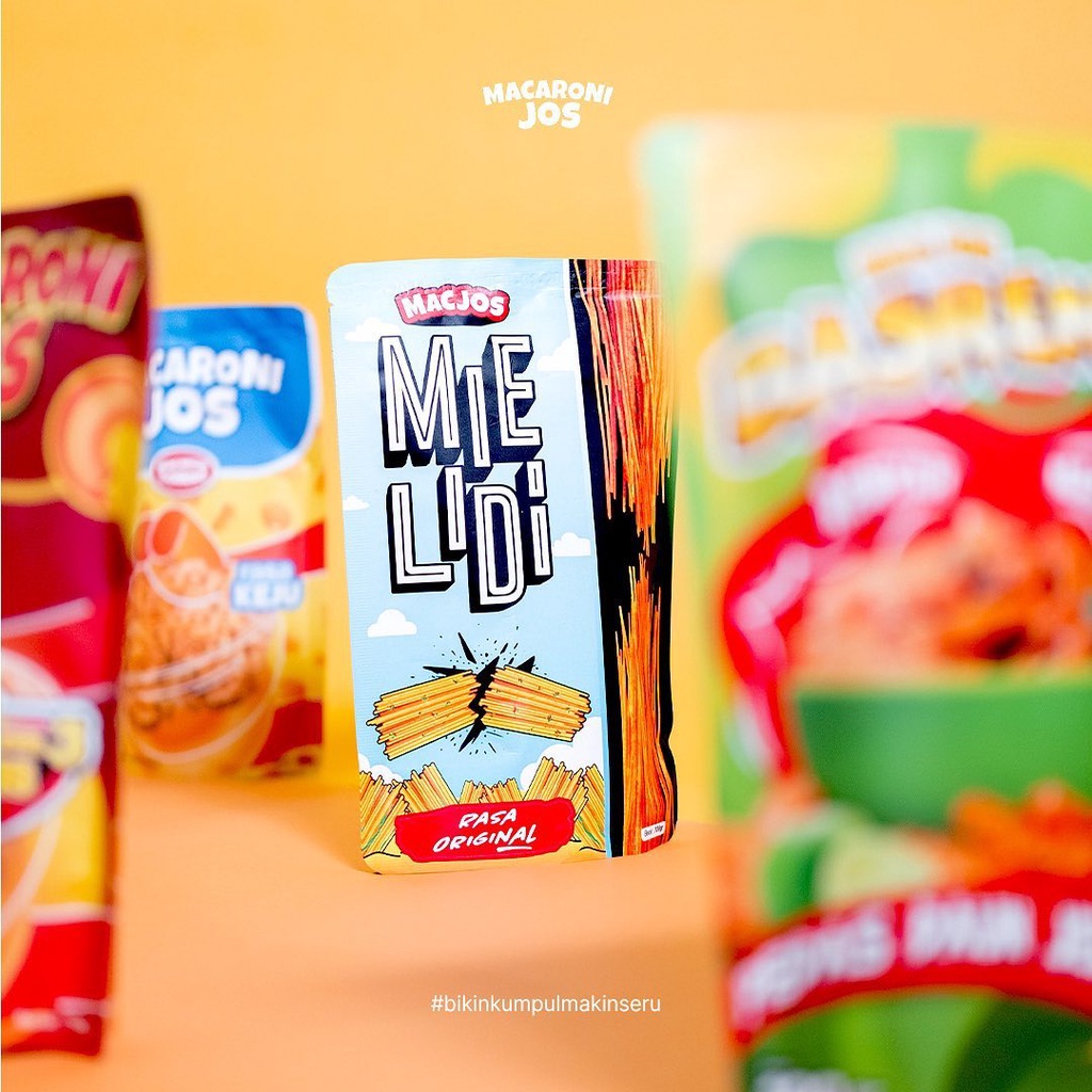 

SNACK VIRAL CEMILAN ENAK MIE LIDI MACJOS (ada 2 Varian Rasa)