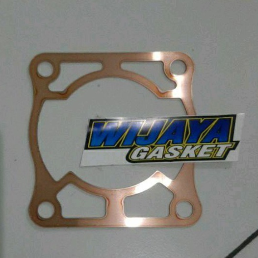 Perpak paking gasket blok buring almunium dan tembaga rx king rxking rxs tebal 0.5mm 0,8mm 1,0mm