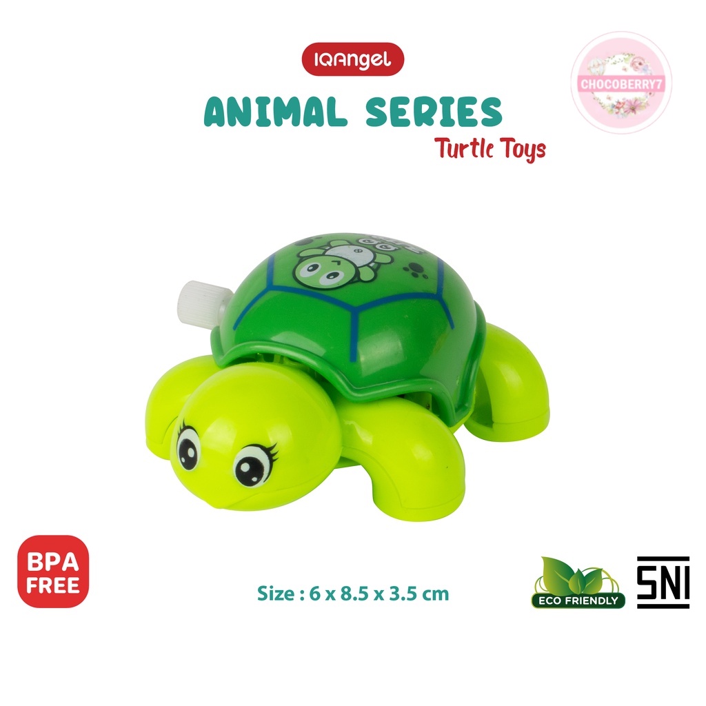 IQAngel Turtle Toys New IQ628 / Mainan Kura Kura / Mainan Putar Bayi