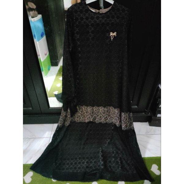 PRELOVED NAIA DRESS LACE BLACK