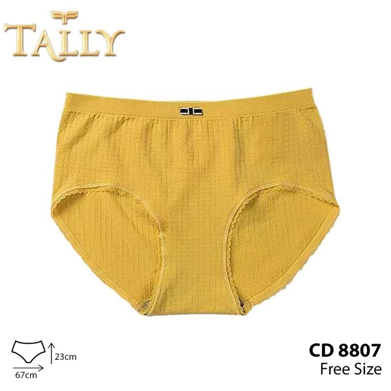 CD CELANA DALAM 8807 TALLY - Tally 8807 CD Celana Dalam Rajut Fit XL - XXL TALLY CD CELANA DALAM RAJUT 8807 | FREE SIZE | FIT XL-XXL | BAHAN RAJUT HALUS -ARA98STORE