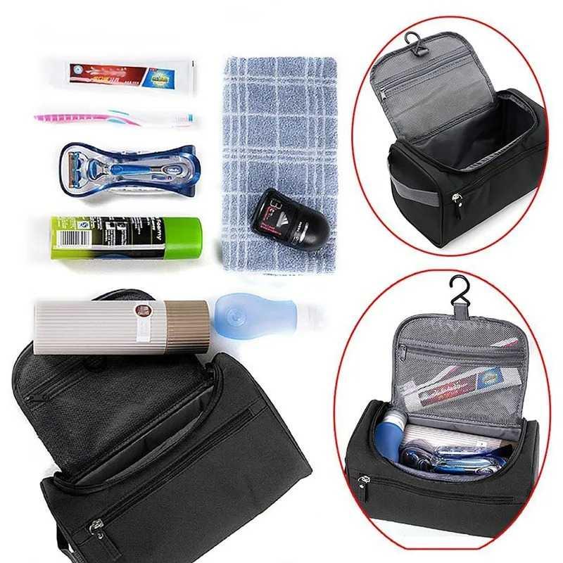 Tas Travel Make Up Organizer Toiletry Bag Waterproof - KI25 - Gray