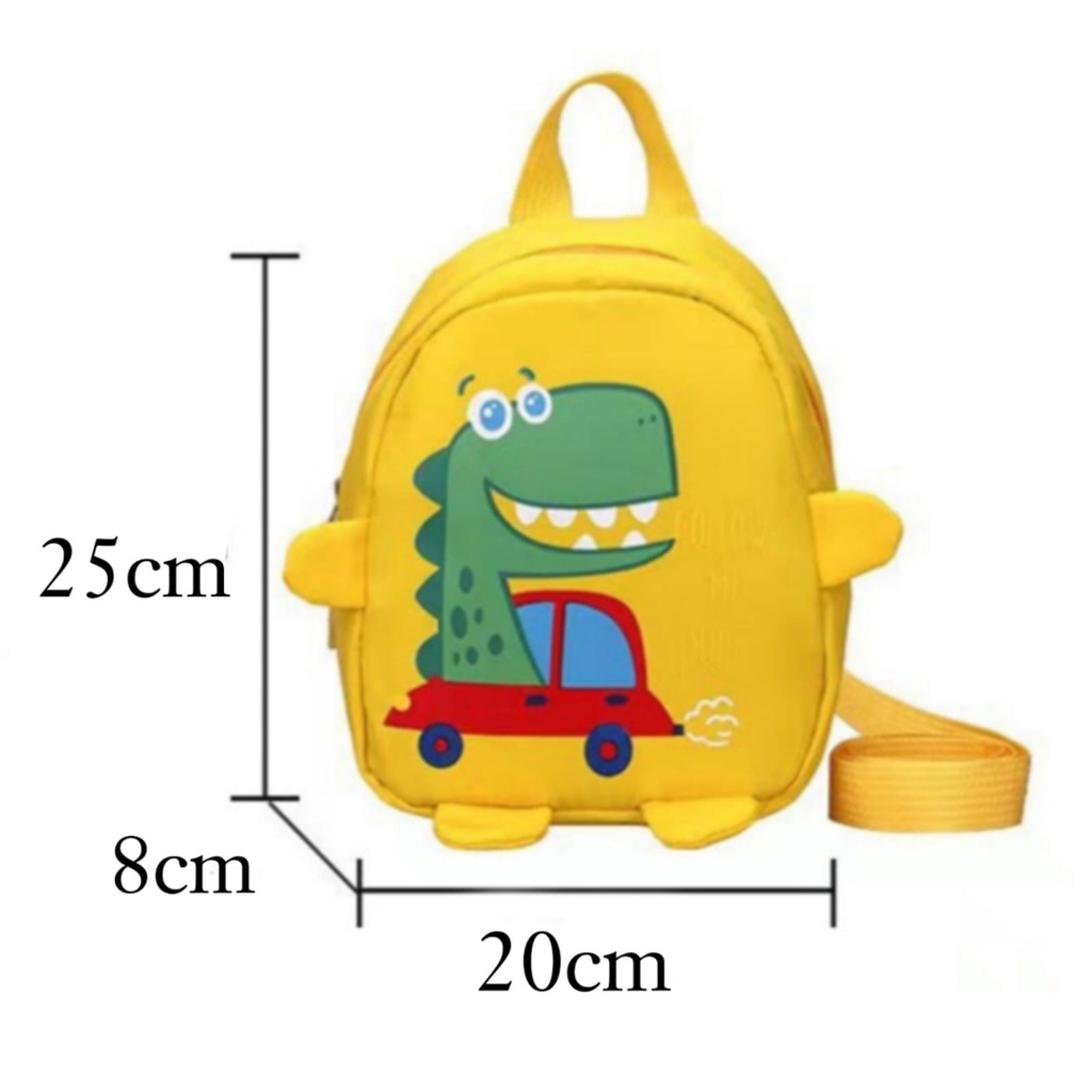 PROMO SALE 7.7 - RANSEL DINOSAURUS KARTUN LUCU TAS ANAK SEKOLAH PAUD-TK TAS ANAK LAKI-LAKI PEREMPUAN