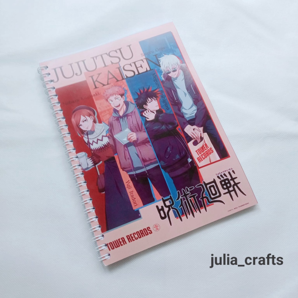 

Notebook JUJUTSU KAISEN Bebas Custom