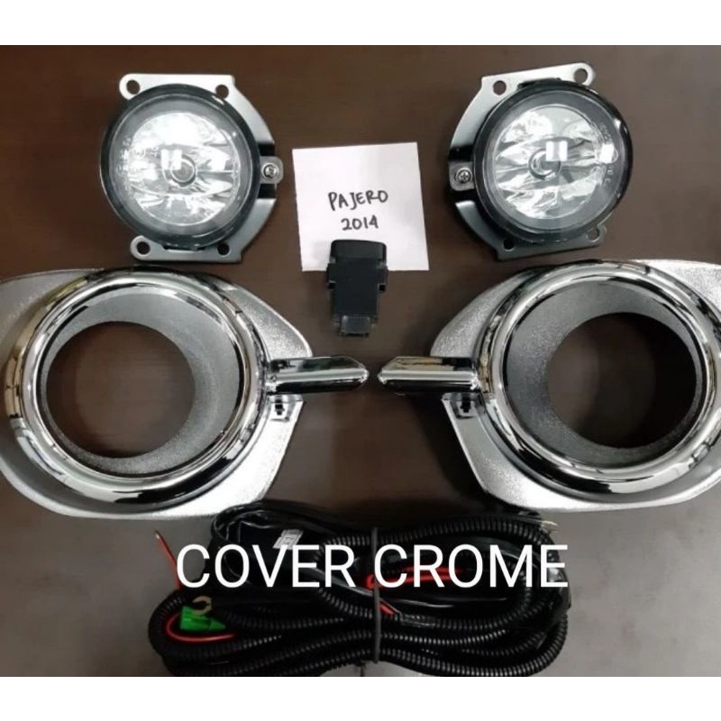 FOGLAMP LAMPU KABUT PAJERO 2014-15 ( KACA)