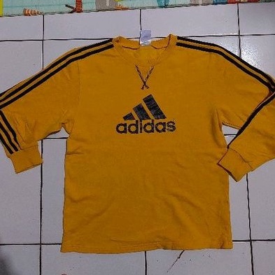 crewneck kuning adidas original second branded