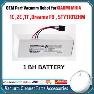 XIAOMI MIJIA MI ROBOT VACUUM CLEANER 1C , 2C , 1T , DREAME F9 MAINBRUSH SIDEBRUSH MOP FILTER WATERTANK RODA BATTERY