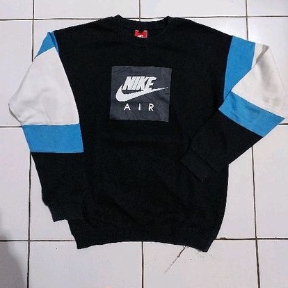 crewneck 3 colour nike big logo original second branded