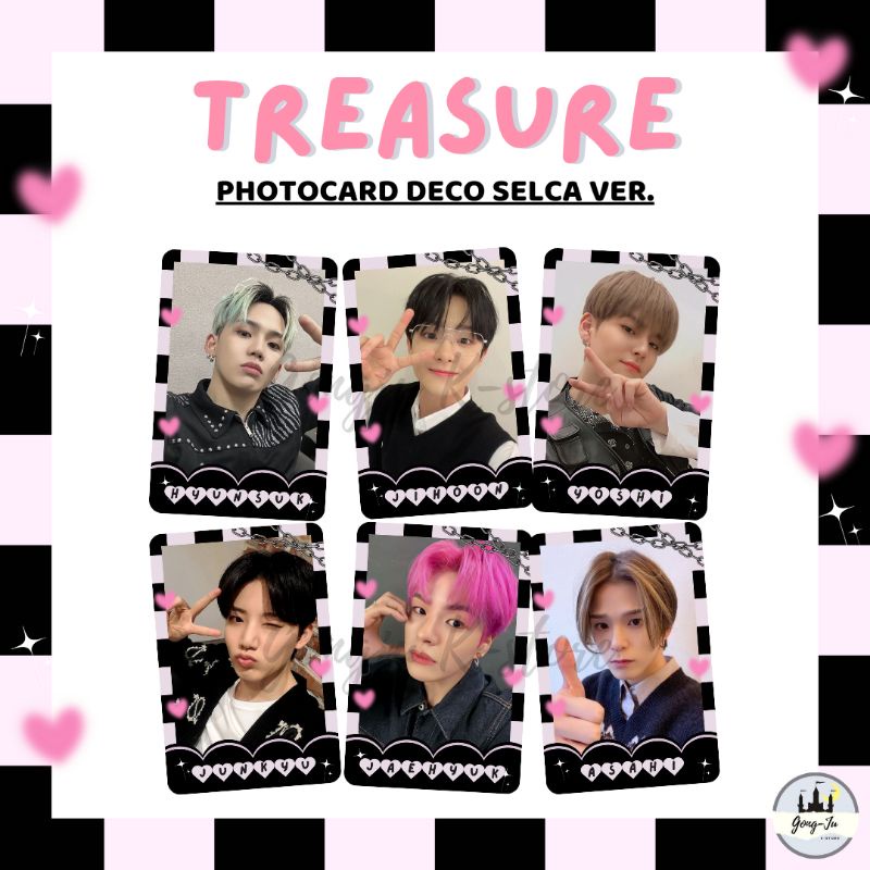 [ COD ] TREASURE PHOTOCARD DECO 2