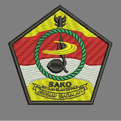Badge SAKO Sekolah Islam Terpadu (bordir)