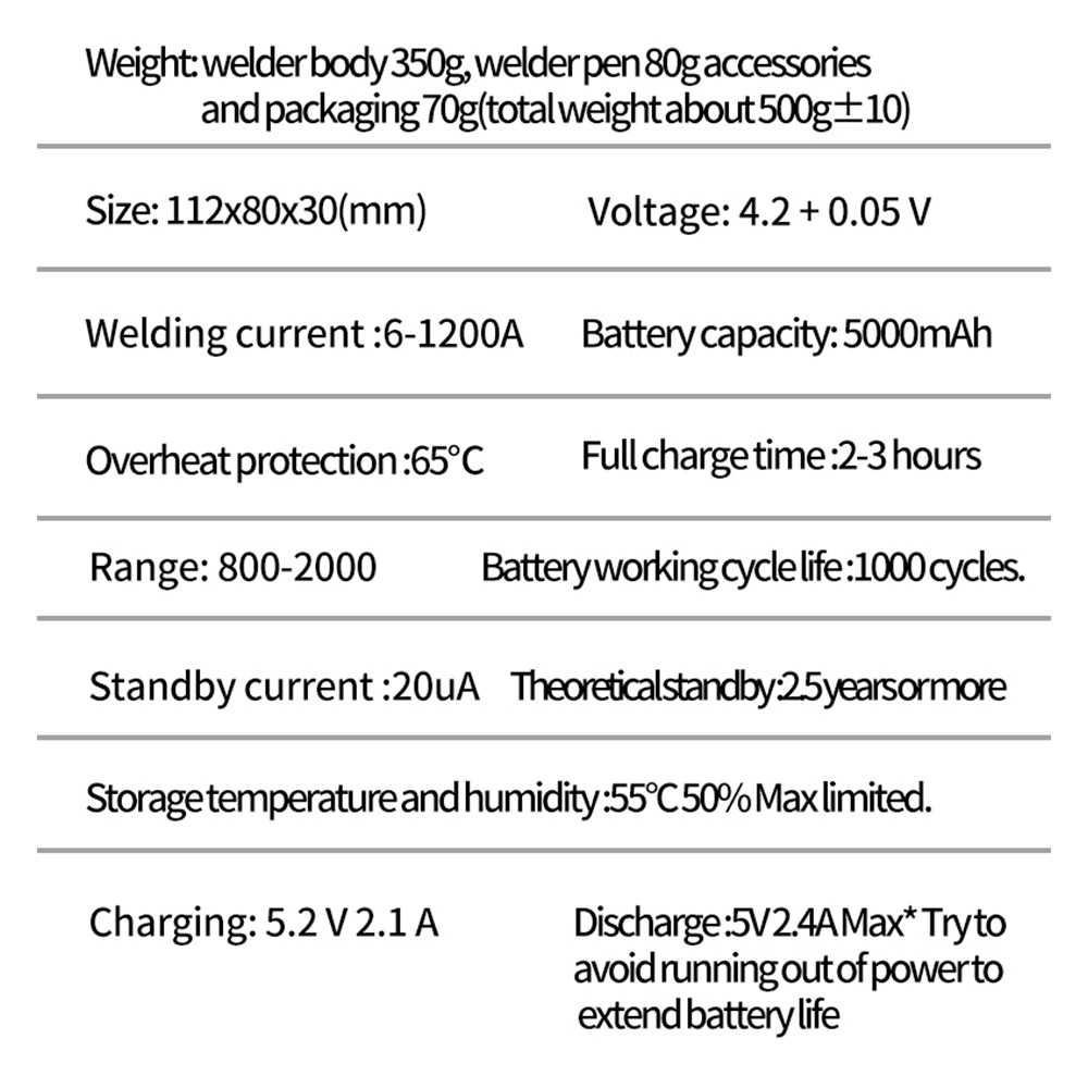 Mesin Las Mini Portable Welding Machine 30 Gear 0.25mm - ZT30 - Black