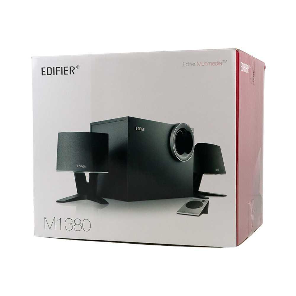 Edifier Multimedia 2.1 Speaker System - M1380 - Black