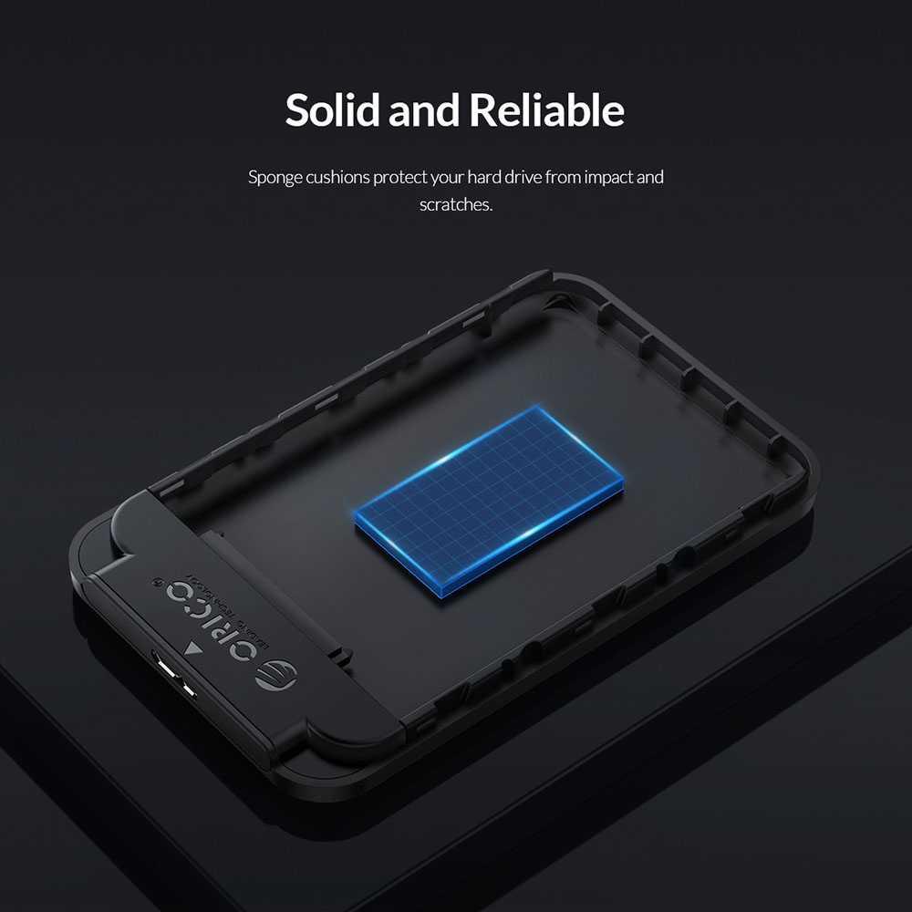 2.5 Inch External HDD Enclosure USB 3.0 - 2520U3 - Black