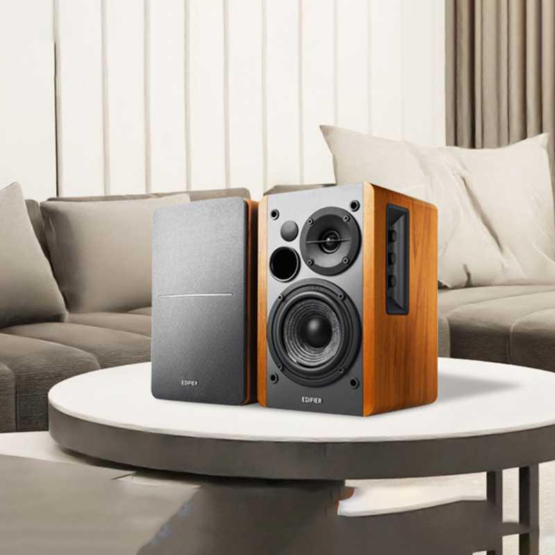 Edifier Active 2.0 Bookshelf Speaker Set - R1280Ts - Brown