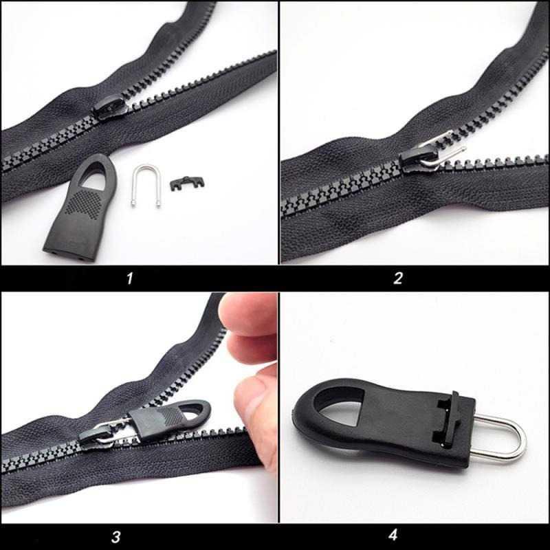 Pengait Ritsleting Serbaguna Multifunction Zipper Hook S &amp; L - CSL04 - Black