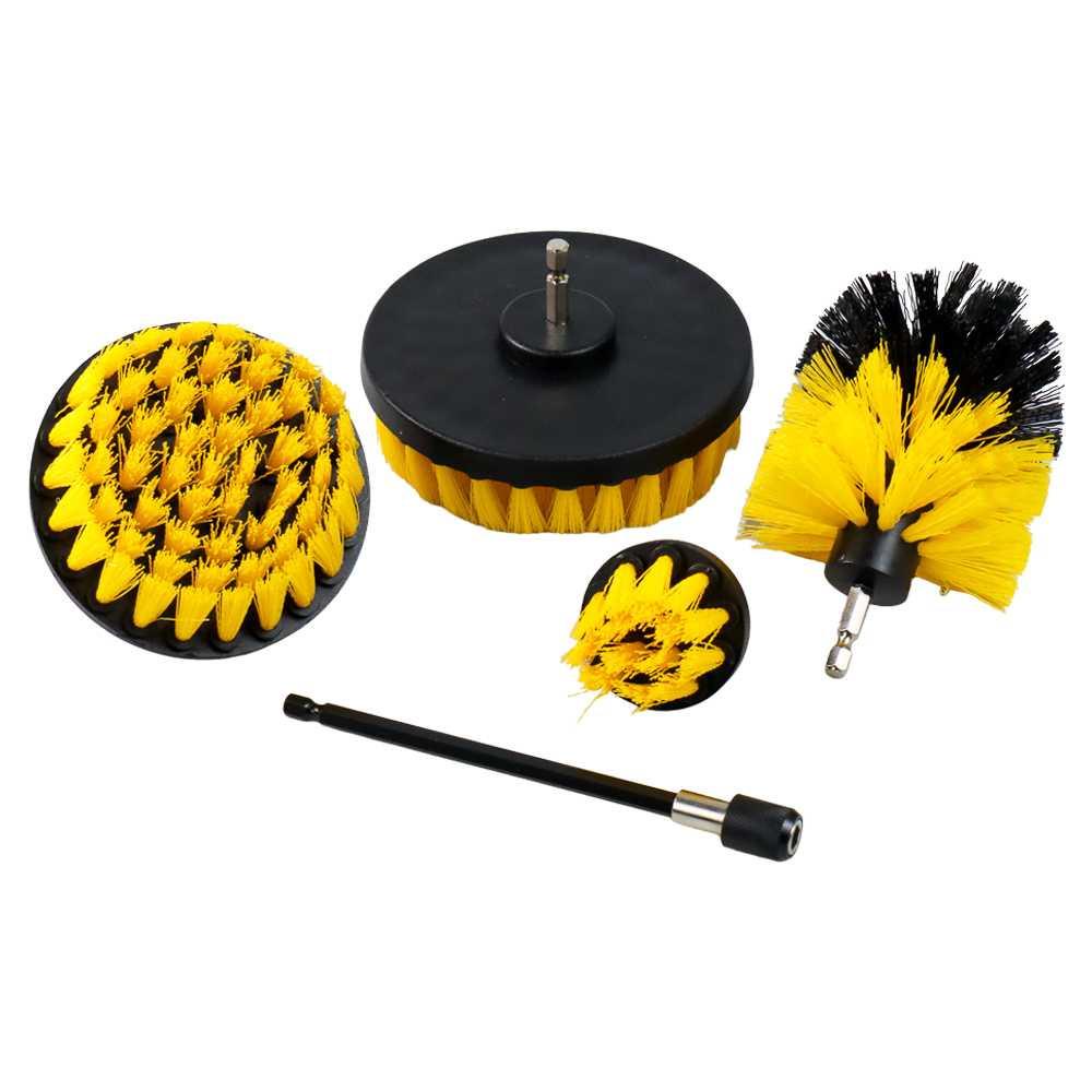 Kepala Sikat Pembersih Car Polisher Bathroom Kit 5 PCS - UT2 - Yellow