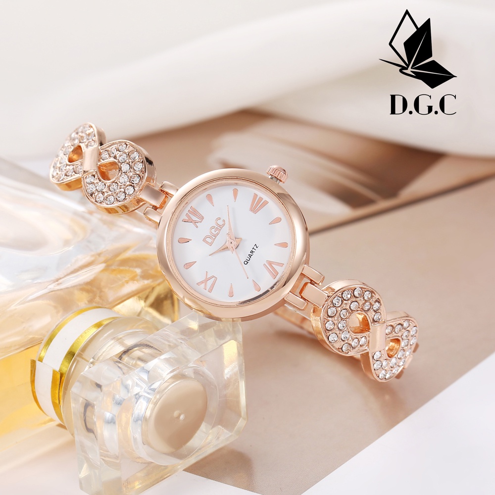 COD Jam Tangan✅Quartz Analog Untuk Rantai Wanita   Casual Murah Grosir W252