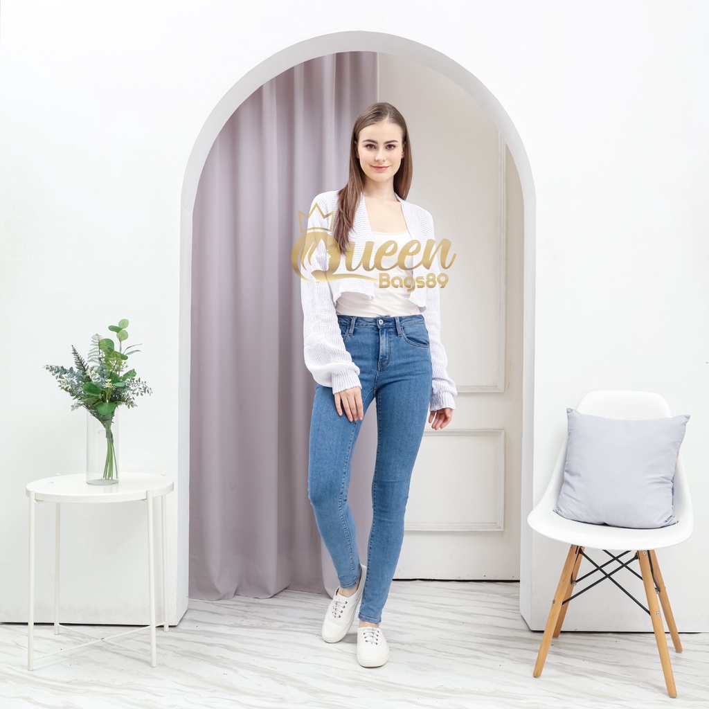 Queenbags89 baju outfit cewek baju atasan wanita baju Rajut olive