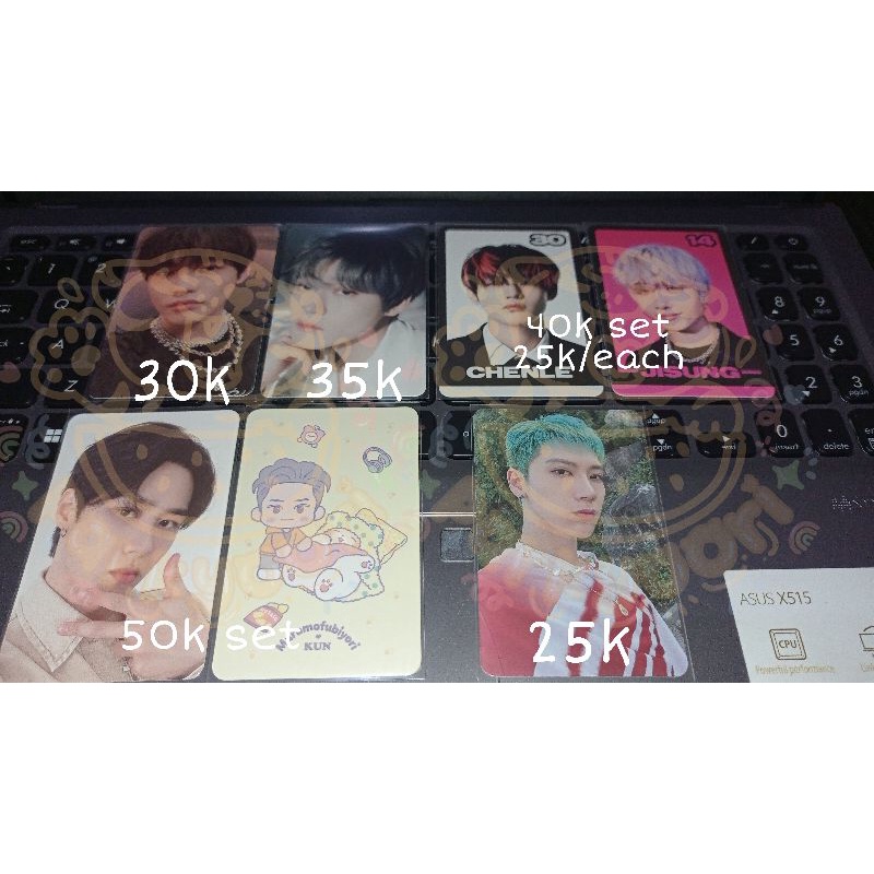 wts want to sell chenle jisung kun ten nct dream wayv tc glimo sanrio fortune tds2 universe