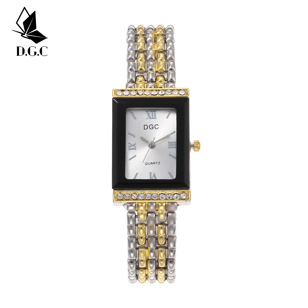 ✅COD D.G.C Jam Tangan Wanita Stainless Steel Grosir Mewah Analog Quartz Import Murah W255