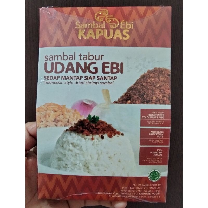 

Sambal Ebi Kapuas / Sambal Tabur Udang Ebi / Sambal Hebi Kering / Sambal Hebi Pontianak / Sambel Hebi / Sambal Ebi / Sambel Ebi Kering / Oleh Oleh Khas Pontianak