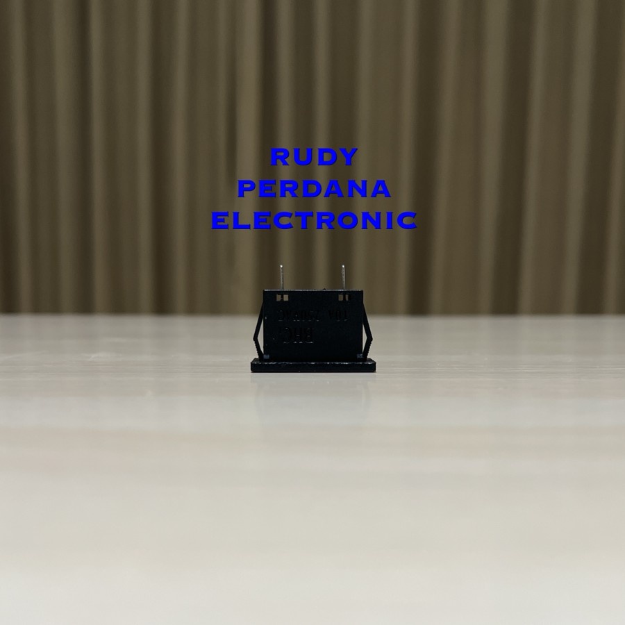 FUSE TUBE HOLDER TEMPAT SEKRING TABUNG KECIL 5MM x 20MM BLACK HITAM