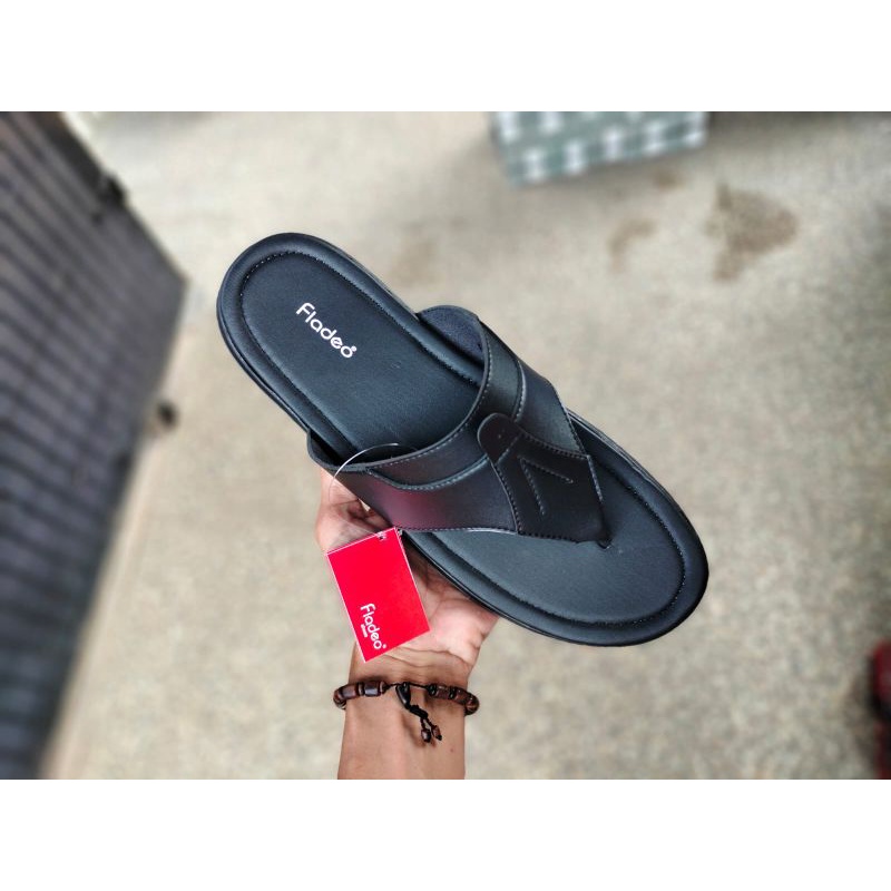 Sandal fladeo pria slop tali tan original