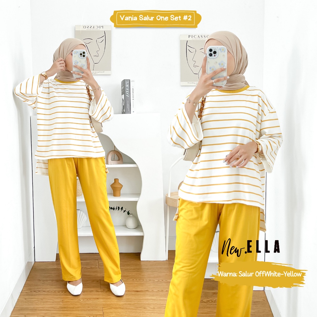 VANIA ONE SET / VANIA SETELAN CELANA WANITA