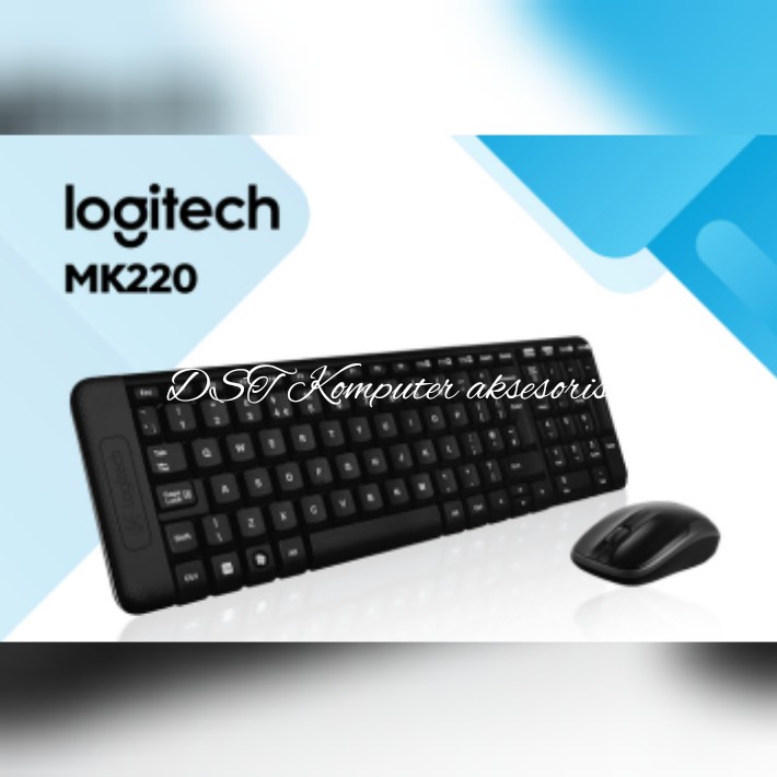 LOGITECH KEYBOARD MOUSE WIRELESS MK220 ORIGINAL KEYBOARD MOUSE WIRELESS