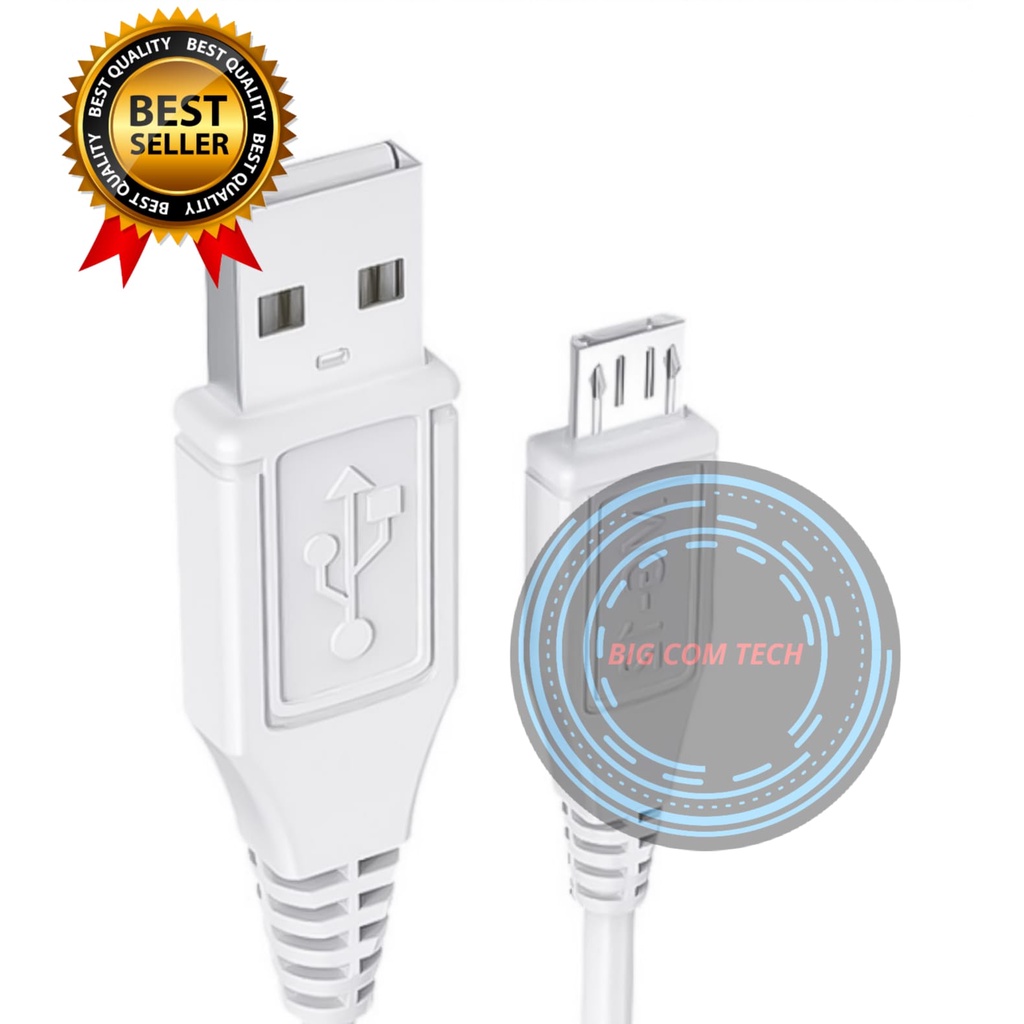 Kabel Data Vivo S1 / V5 / V7 / V9 / V10 / V11 / V15 Pro / Y12 / Y12s / Y15 / Y15s / Y17 / Y19 / Y20 / Y53 / Y71 / Y81 / Y83 / Y50t / Y20i / S1 / Z5 / Z1 Pro Micro Usb Fast Charging 2.4A Original