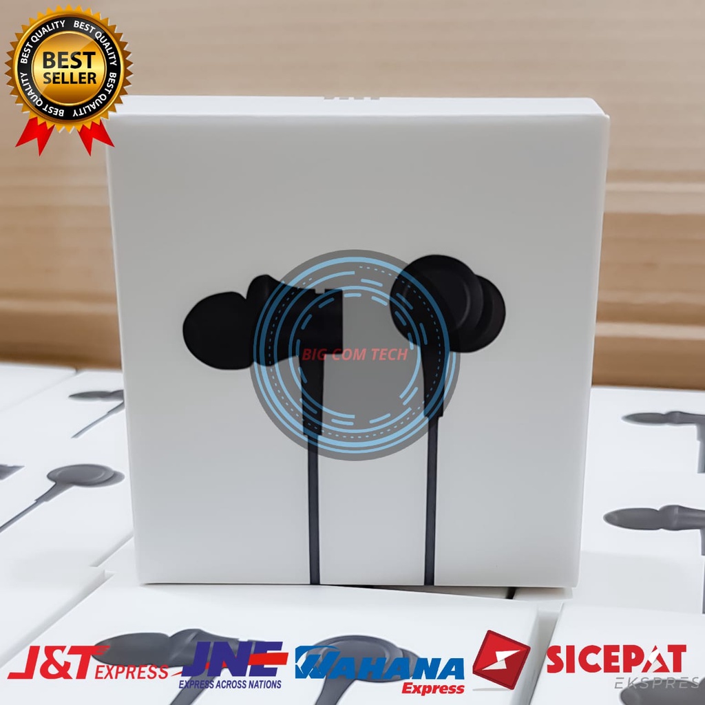 Earphone Headset Handsfree Xiaomi Mi Fresh Piston Edition Bass Jack Audio 3.5mm Original