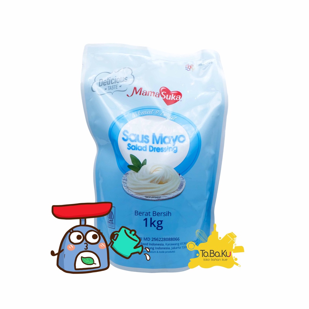 

Mamasuka Salad Dressing Saus Mayo 1kg