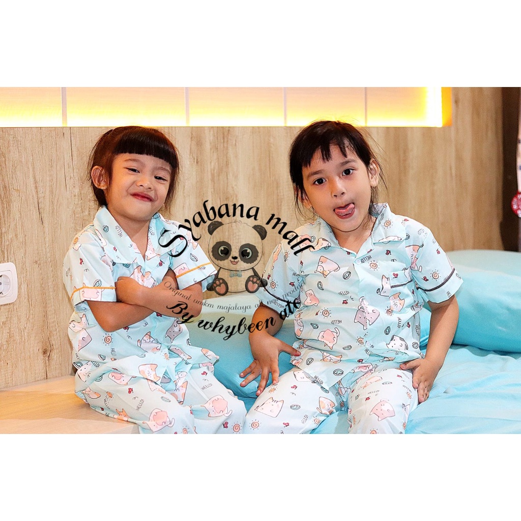 PIYAMA ANAK 1-5 TAHUN M L XL MOTIF TERBARU