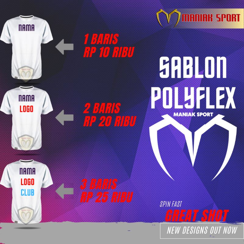 SABLON POLYFLEX SABLON DTF SABLON NAMA SABLON TEAM SABLON LOGO SABLON CUSTOM