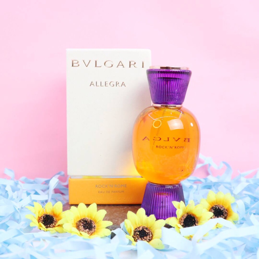 Bvlgari Allegra Rock'N'Rome EDP 100ml Original With Box
