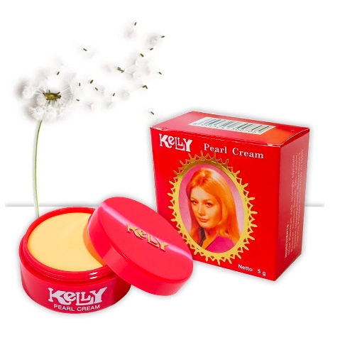 Kelly Pearl Cream 15gr (Kemasan besar) / 5gr (Kemasan Kecil)