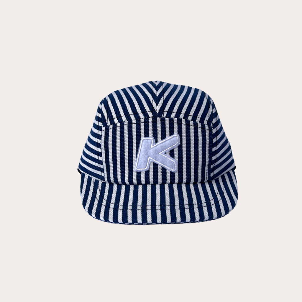 KAIRIKIDS TOPI ANAK USIA 2-5 TAHUN MODEL FIVE PANEL CAPS ANAK MOTIF GARIS GARIS 5 PANEL ANAK