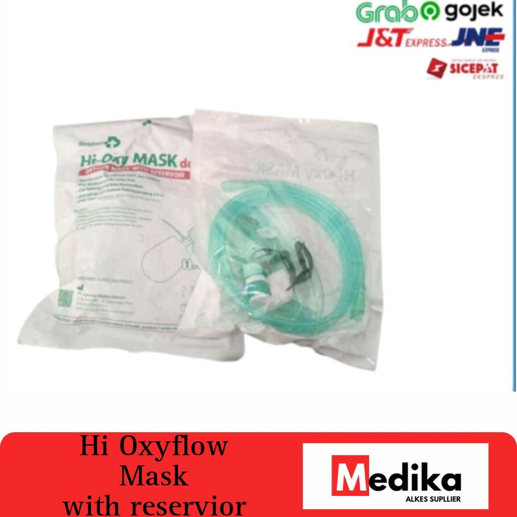 Hi Oxy Mask With Reservior / Hi Oxy Masker NRM