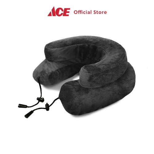 Bantalku Ace - Cabeau Evolution Bantal Leher - Hitam