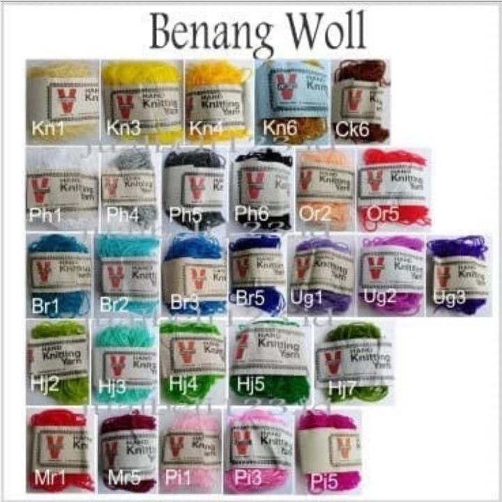 BENANG WOL /BENANG RAJUTAN