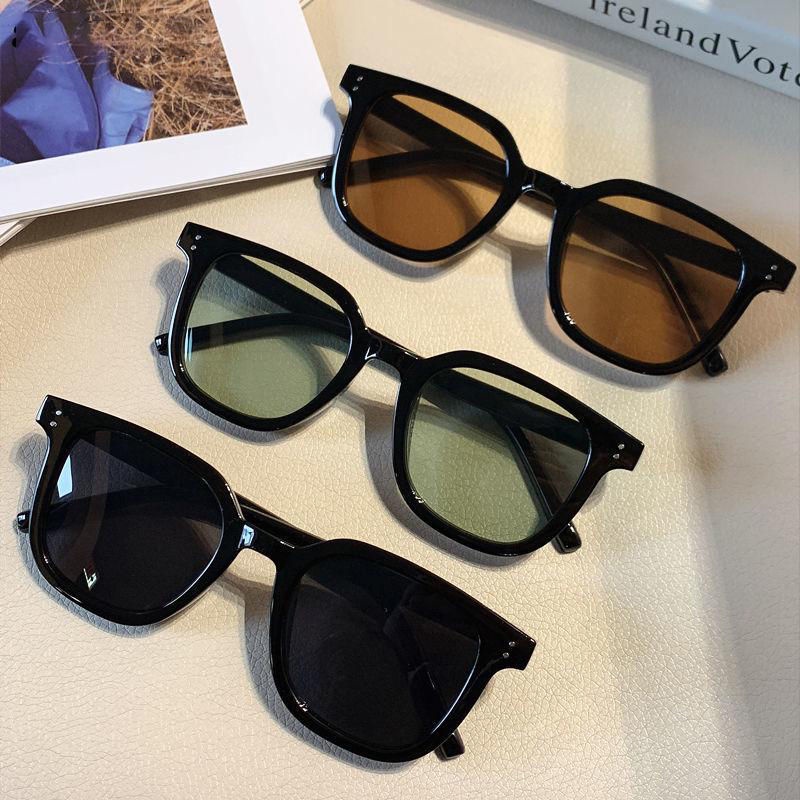 OVERFLOWS.ID  KACAMATA HITAM WANITA/PRIA SUNGLASSES KOREAN FASHION SMALL CANDY COLOR