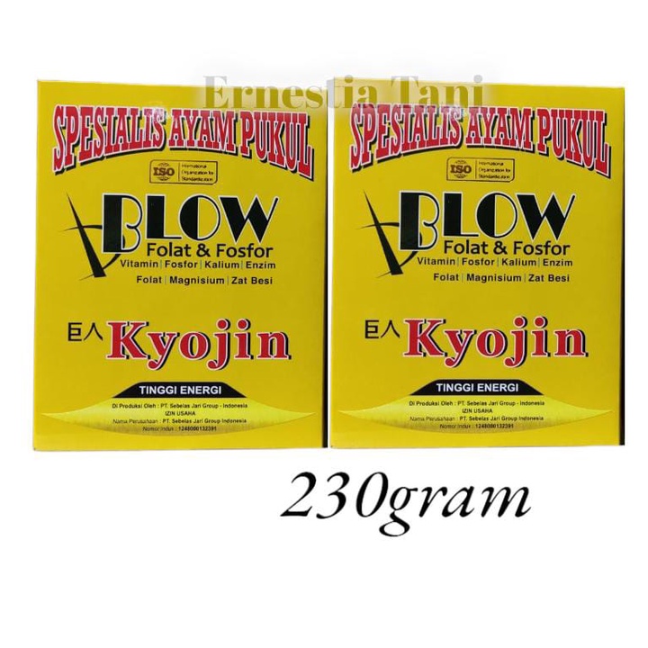 kyojin Blow ayam pukul keras 230gr