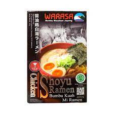 

Warasa Chicken Shoyu Ramen Bumbu Kuah Mi Ramen Serbaguna Halal Masakan Jepang 60 Gr