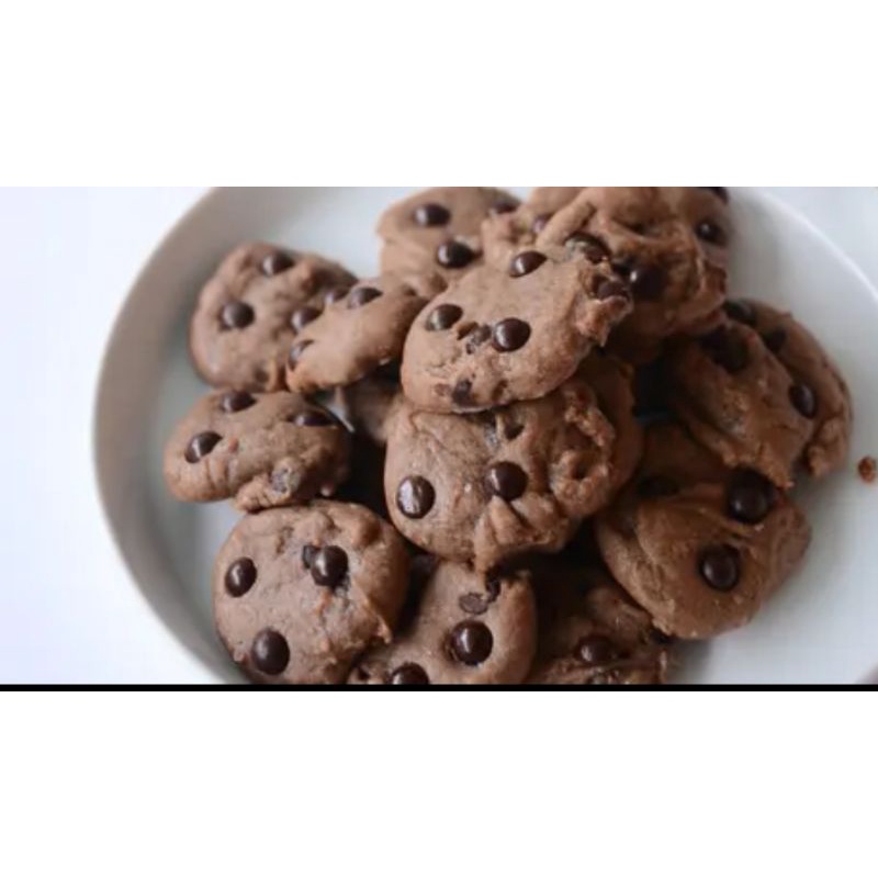 

Kue Kering Cokelat Dengan Kacang